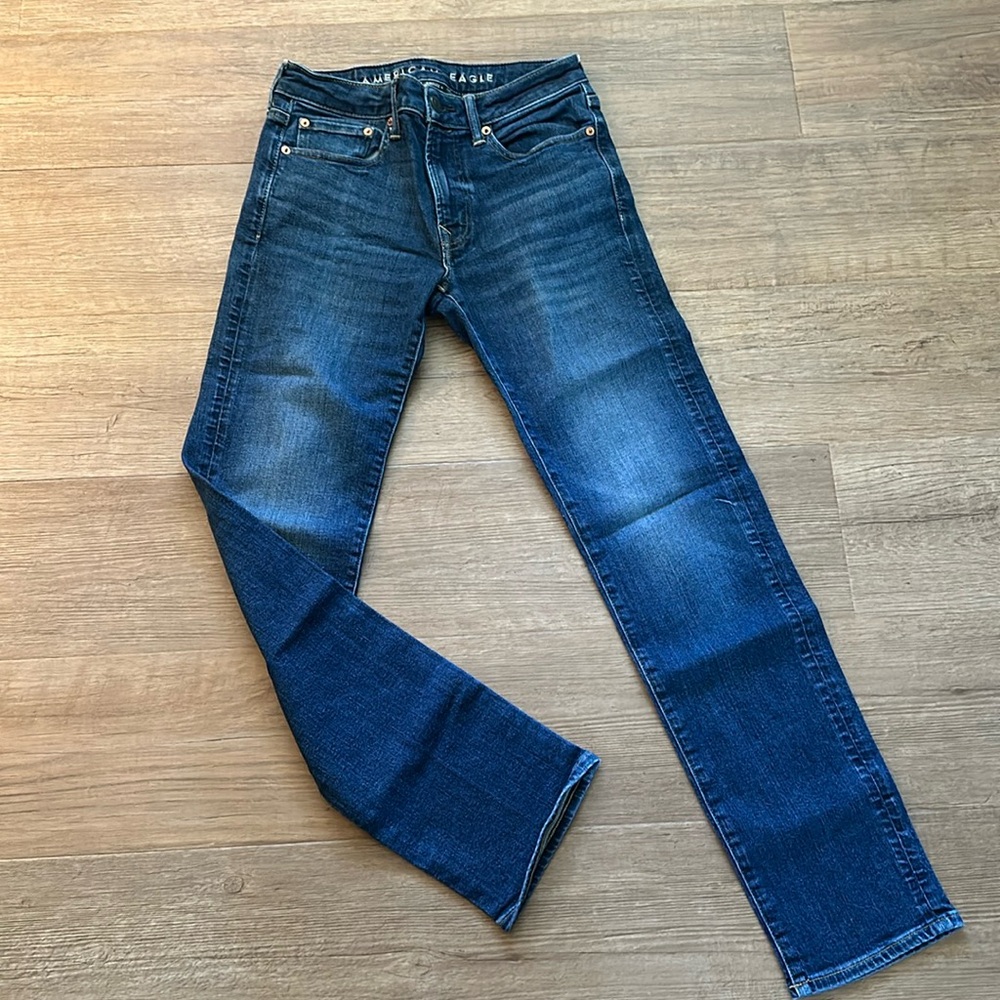 Men’s air flex slim straight American eagle jeans